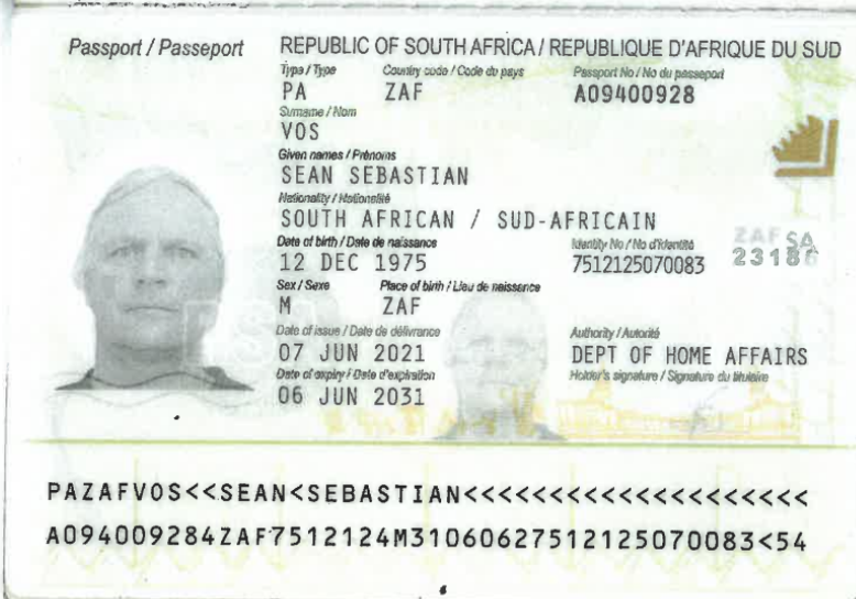 Certificate: Passport